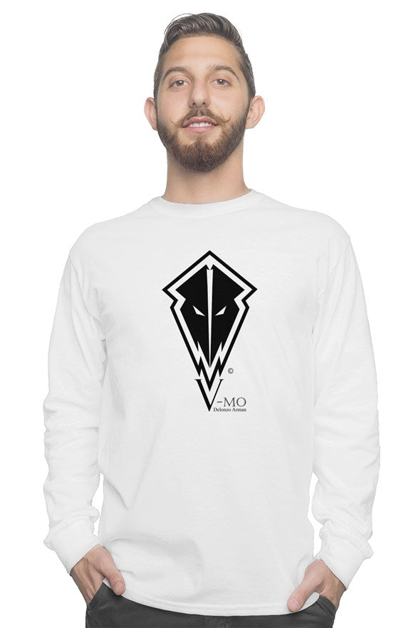 V-Mo by Delonzo Arman unisex long sleeve tee (black)