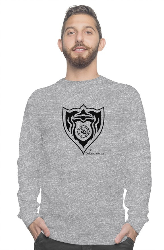 Crest de Delonzo Arman long sleeve t shirt (black)