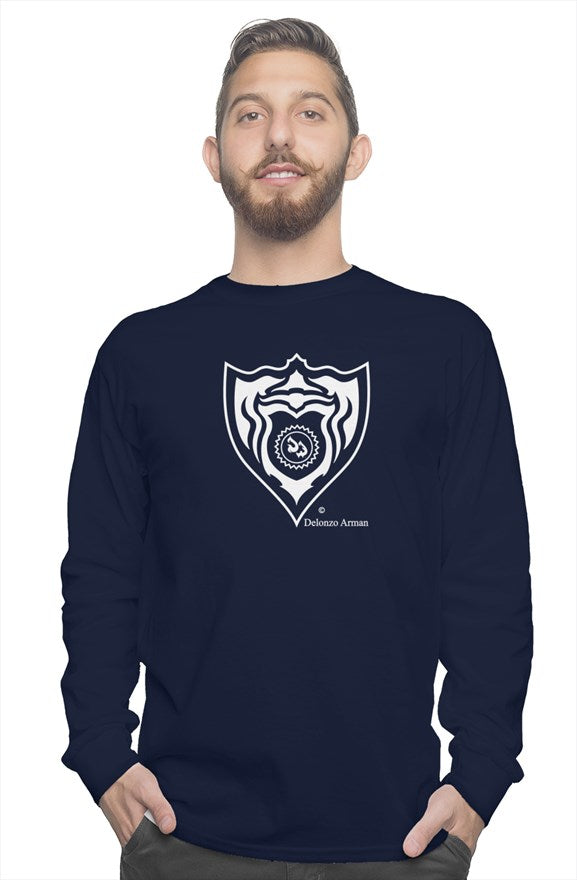 Crest de Delonzo Arman long sleeve t shirt (white)