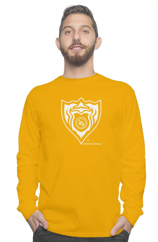 Crest de Delonzo Arman long sleeve t shirt (white)