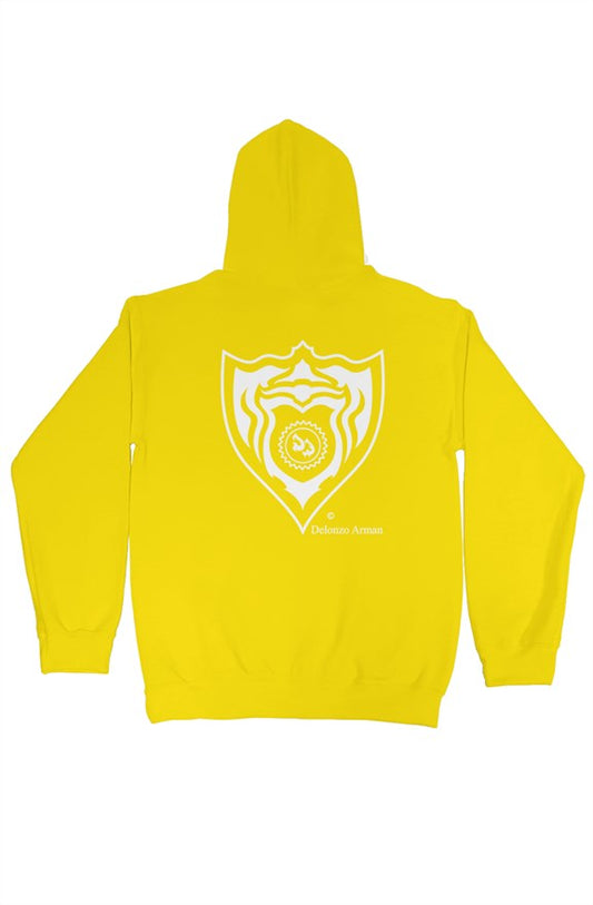 Crest de Delonzo Arman pullover hoody (white)