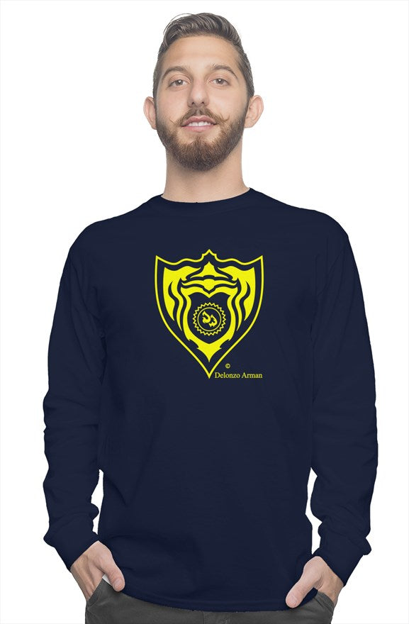 Crest de Delonzo Arman long sleeve t shirt (yellow)