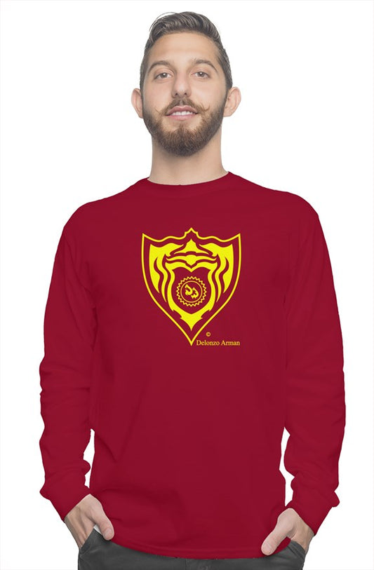 Crest de Delonzo Arman long sleeve t shirt (yellow)