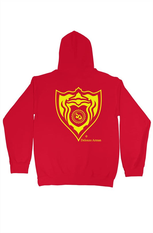 Crest de Delonzo Arman pullover hoodie (yellow)