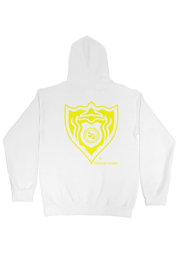 Crest de Delonzo Arman pullover hoodie (yellow)