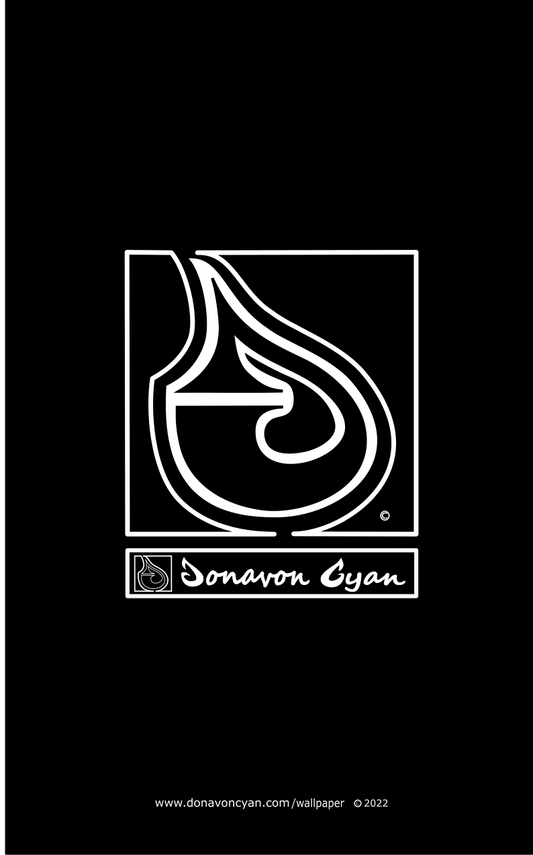 Donavon Cyan Square Digital Wallpaper